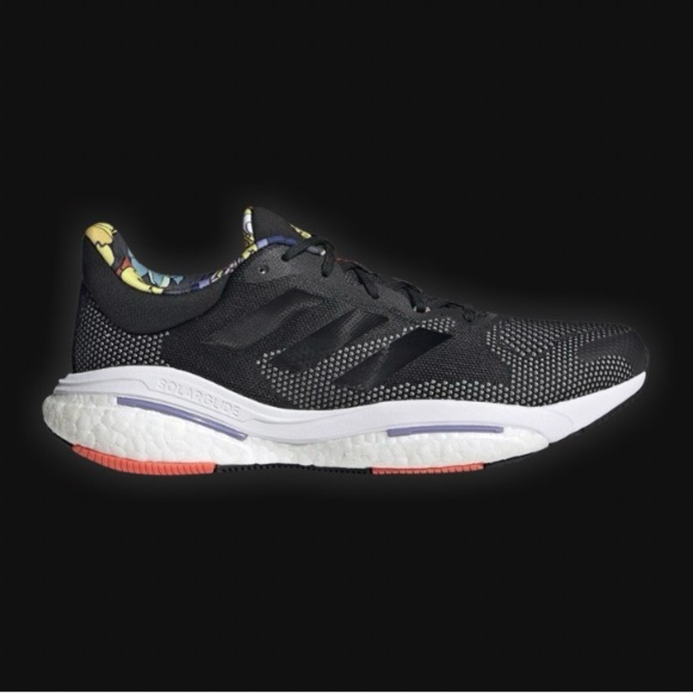 NIB Adidas SolarGlide 5 'Black Floral'
